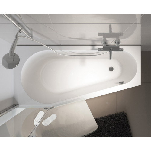 Ванна акриловая Riho Delta 150х80 см правая - фото 3