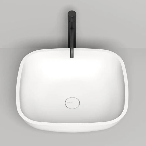Раковина Salini Gloria 08 50 см белый матовый - фото 3