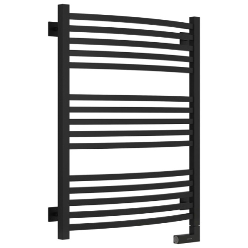 Полотенцесушитель электрический Сунержа Аркус 2.0 80х60 см матовый черный, тэн правый - фото 10
