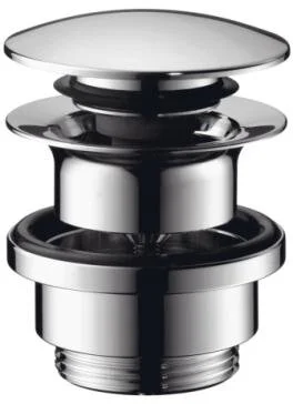 Донный клапан для раковины Hansgrohe 50100 push-open - фото 1