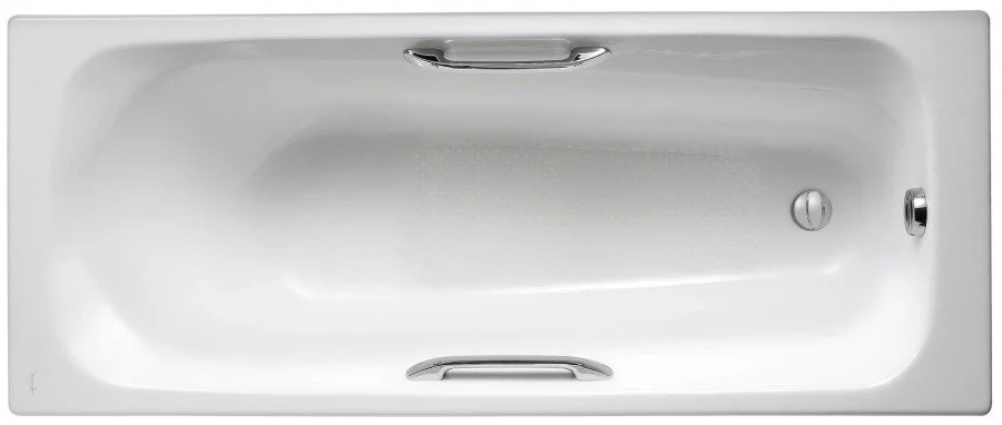 Ванна чугунная Jacob Delafon Melanie 160х70 см белая, с отверстиями под ручки, современныe, hi-tech - фото 3