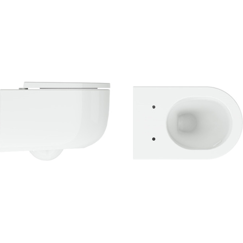 Унитаз подвесной Hatria Futura безободковый - фото 2