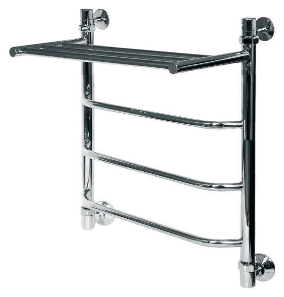 Полотенцесушитель водяной Ника Trapezium 50x60 см хром - фото 1