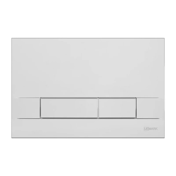 Клавиша смыва Lemark Bit механическая хром глянец - фото 1