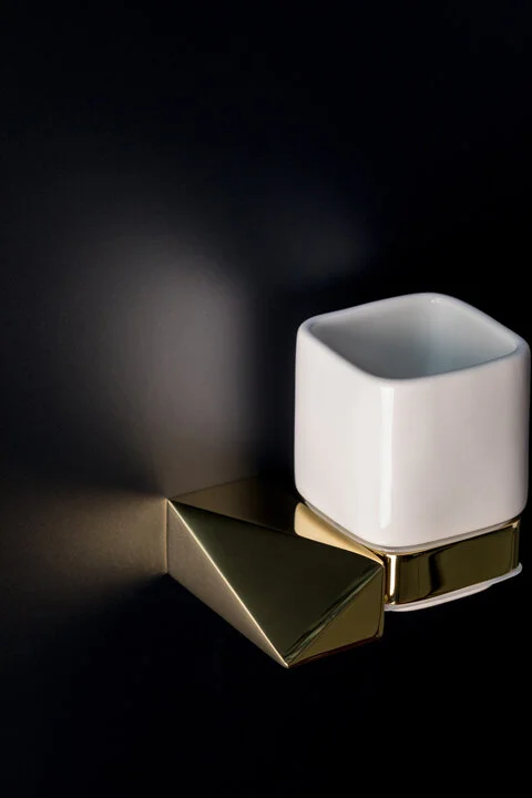 Стакан для ванной Boheme New Venturo золото, золото, комбинированные - фото 3