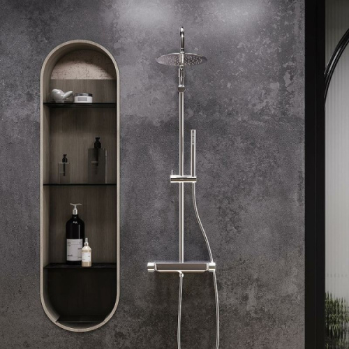 Душевая стойка Damixa Scandinavian Pure 936750 с термостатом - фото 2