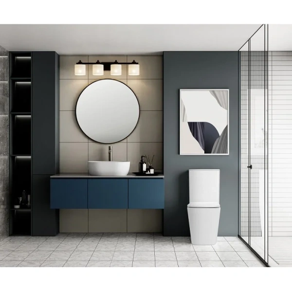 Унитаз компакт Abber Rechteck AC1210TM безободковый - фото 3