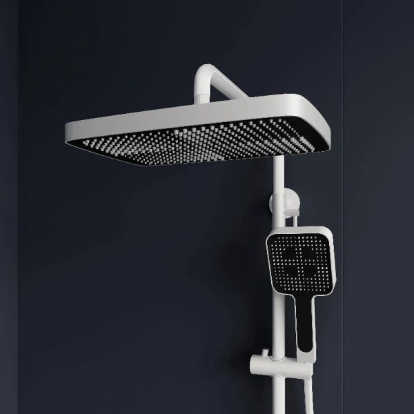 Душевая стойка RGW Shower Panels белая, с изливом - фото 5