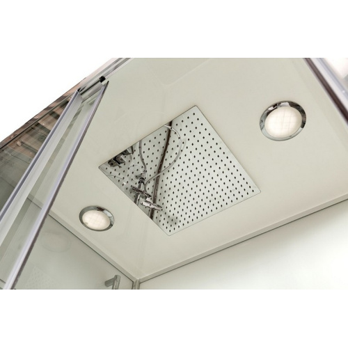 Душевая кабина Deto Z 120х90 см с паром, с раздвижными дверьми - фото 6