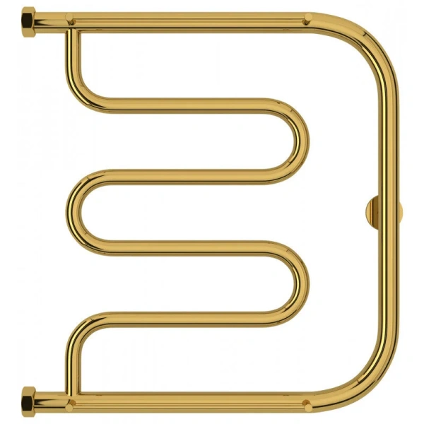 Полотенцесушитель водяной Сунержа Лира+ 50х50 см золото, золото - фото 3