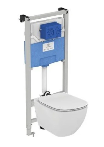 Унитаз с инсталляцией Ideal Standard ProSys Tesi технология Rimless, сиденье микролифт - фото 1