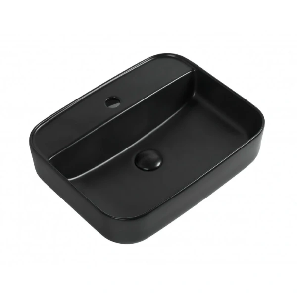 Раковина Timo Inari 50.5 см черная - фото 1