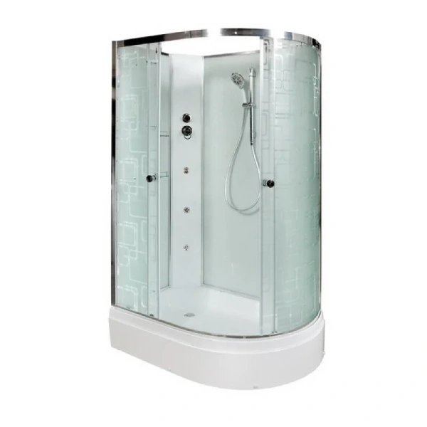 Душевая кабина Deto EM 120x80 см правая, с раздвижными дверьми - фото 6
