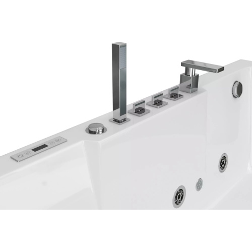 Ванна акриловая Grossman GR-17000 170x80 см с гидромассажем, асимметричные - фото 5