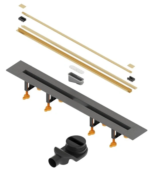 Душевой трап RGW SDR-55Gb 120 см золото Brush - фото 3