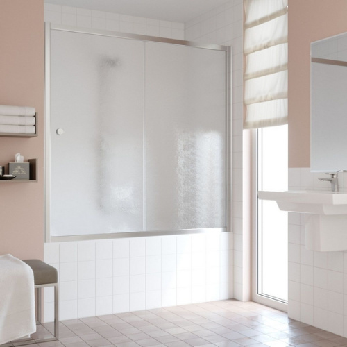 Душевая шторка на ванную стекло шиншилла Vegas-glass ZV 170 02, современные, hi-tech - фото 2