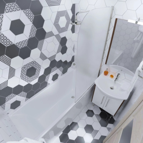 Ванна акриловая Triton Джена 150х70 см белая, современныe, hi-tech - фото 3