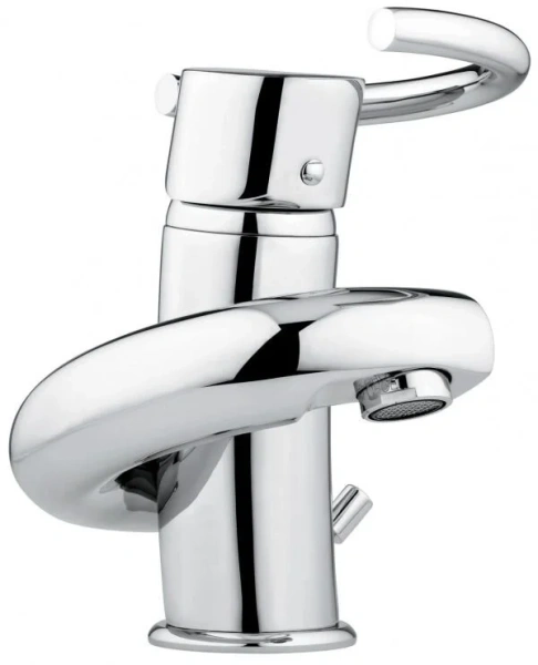 Смеситель для раковины хром-матовый хром Emmevi Twist - фото 3