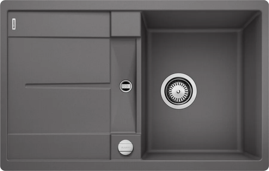 Мойка для кухни, цвет темная скала, Blanco Metra 45 S-F - фото 4
