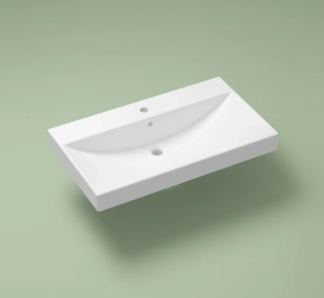 Раковина Lavinia Boho Bathroom Sink 80 см врезная - фото 4