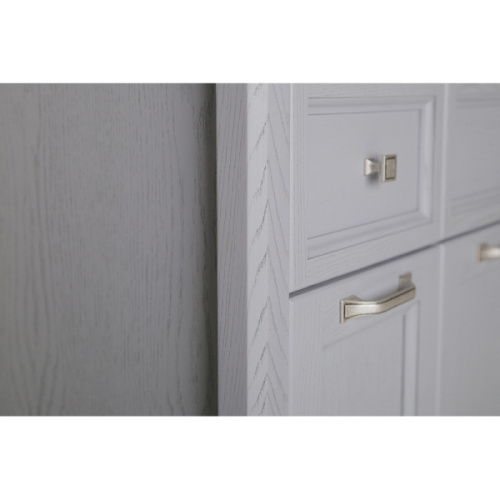 Шкаф-пенал напольный ASB-Woodline Гранда 40 см grigio, напольные - фото 5