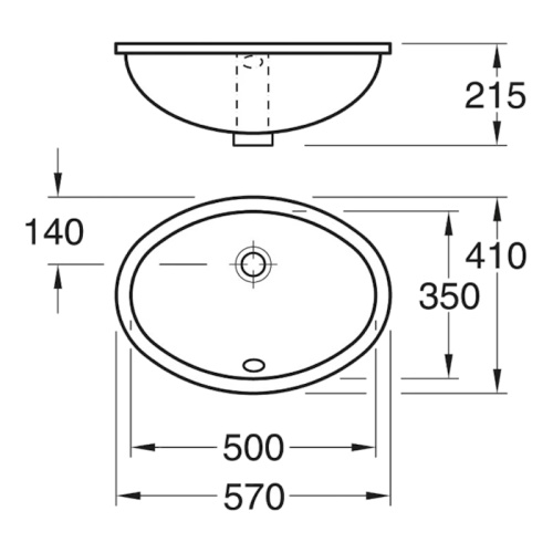 Раковина Gustavsberg 614798 - фото 3