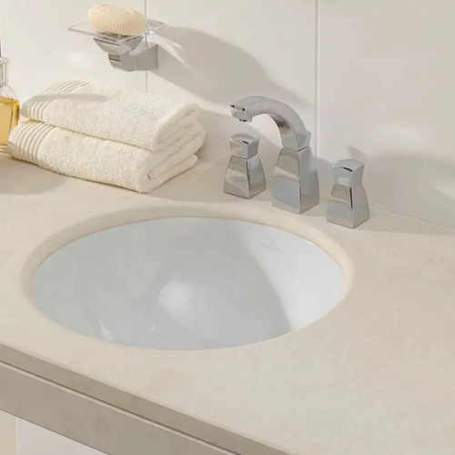 Раковина встраиваемая Villeroy & Boch Loop & Friends 52 см White Alpin, встраиваемые (в столешницу), пристенные - фото 3