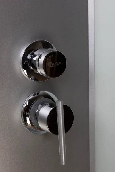 Душевая кабина Niagara Classic 90х90 см стекло матовое, со стеклянными задними стенками - фото 8