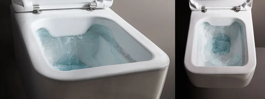 Унитаз подвесной Laufen Pro S скрытый ободок, безободковые, с антивсплеском - фото 5