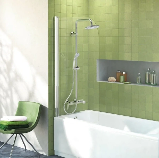Душевая стойка Ideal Standard Idealrain Eco хром со смесителем - фото 4