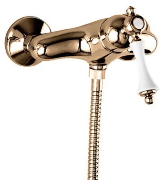 Смеситель для душа Cezares Margot бронза, ручка металл - фото 1
