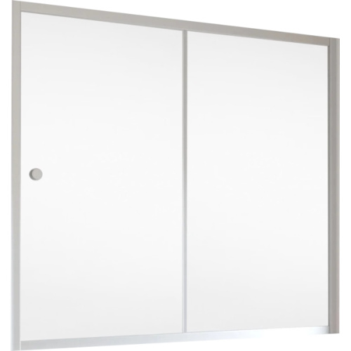 Душевая шторка на ванную стекло прозрачное Vegas-glass ZV 150 01