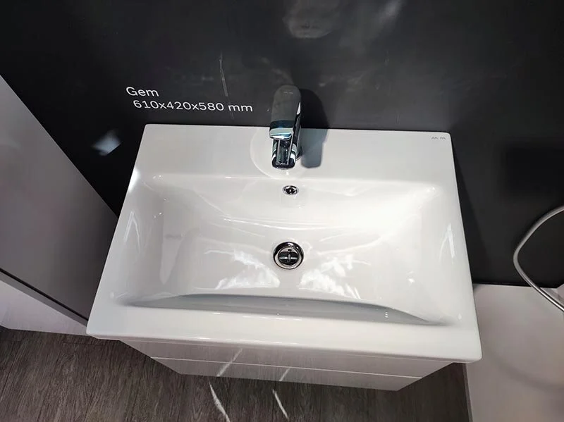 Раковина мебельная Am.Pm Gem 60 см керамическая index_3 - фото 7