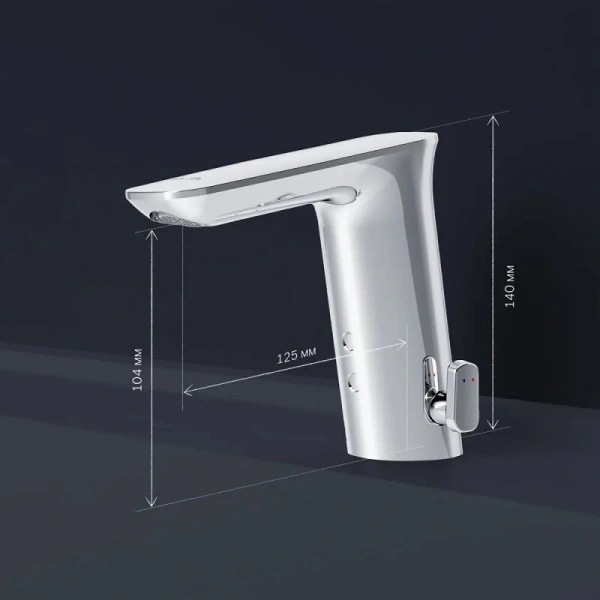Смеситель для раковины Am.Pm Inspire 2.0 сенсорный, хром - фото 3