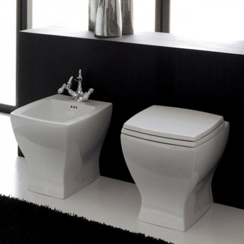 Унитаз напольный ArtCeram Jazz белый матовый - фото 2