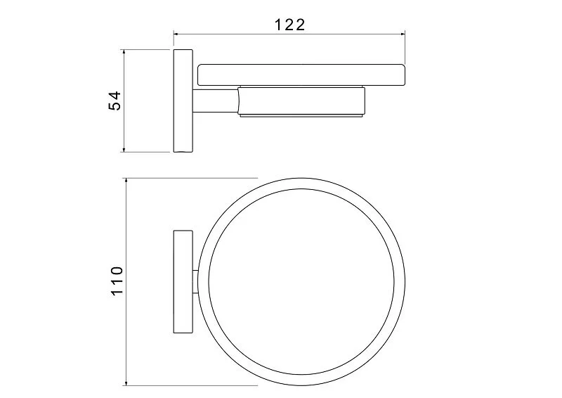 Мыльница Акватек Европа оружейная сталь - фото 2