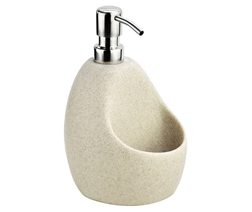 Дозатор для мыла WasserKRAFT с емкостью для губки - фото 1