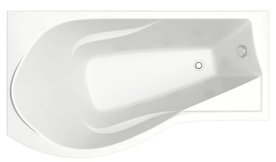 Ванна акриловая Bas Капри, 170 х 94,5 см, левая/правая, В 00015/В 00016 - фото 1
