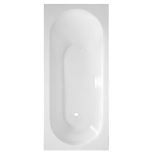 Ванна из литьевого мрамора Эстет Честер Slim 180x80 см белая - фото 1