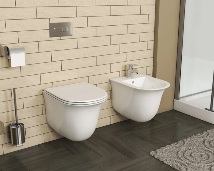 Биде подвесное Grossman GR-B4412 фаянс - фото 3