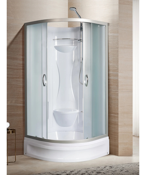 Душевая кабина River Rein 90x90 см с поддоном - фото 1