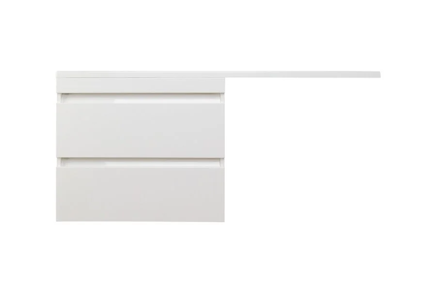 Тумба с раковиной подвесная Style Line Даллас СС-00000600 130 см с ящиками - фото 4