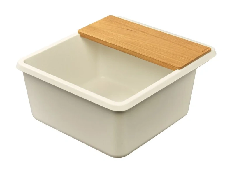 Мойка для кухни Акватон Беллис 1A724932BS2 57 см прямоугольная, с одной основной чашей - фото 7