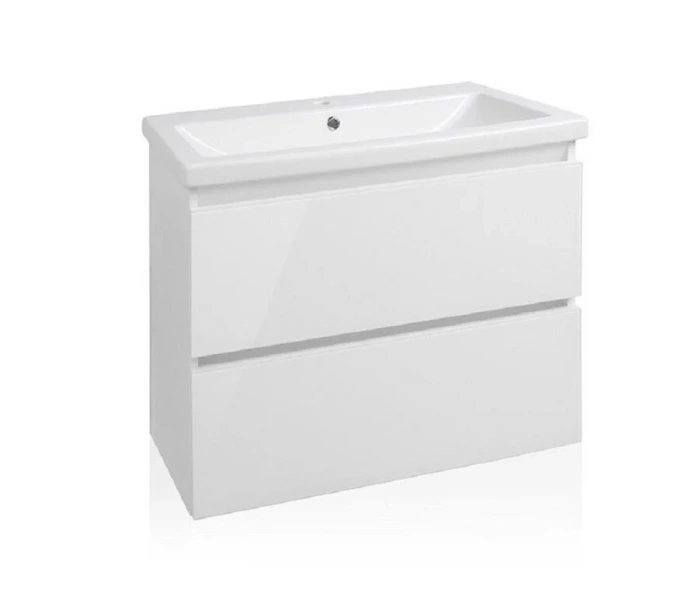 Тумба с раковиной подвесная Style Line Даймонд СС-00000498 70 см с ящиками