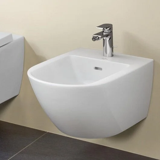 Биде подвесное Villeroy & Boch Subway 3.0 альпийский белый - фото 4