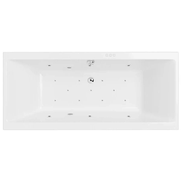 Ванна гидромассажная Excellent Pryzmat Relax 150 x 75 см, белый/хром, WAEX.PRY15.RELAX.CR - фото 1