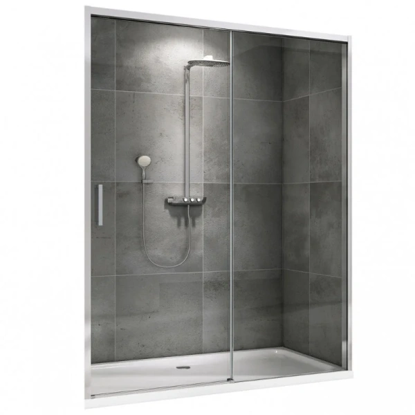 Душевая дверь в нишу Abber Komfort AG93120 120 см раздвижная