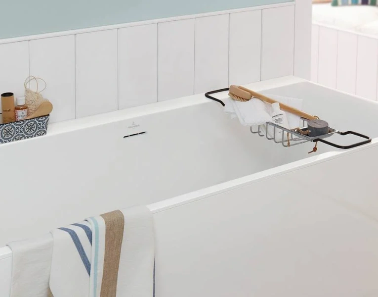 Ванна акриловая Villeroy&Boch Subway 3.0, 180 x 80 см, белая, UBQ180SBW2DV-01, белые - фото 8