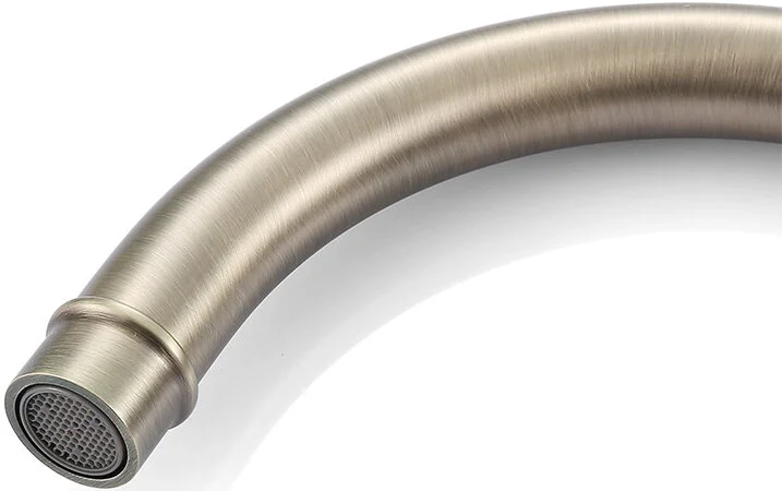 Смеситель для кухни IDDIS Sam бронза, высокие, недорогие, округлая форма - фото 5