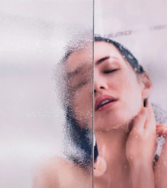 Душевая дверь в нишу Vincea Orta VPP-1O900CH 90 см стекло шиншилла - фото 3